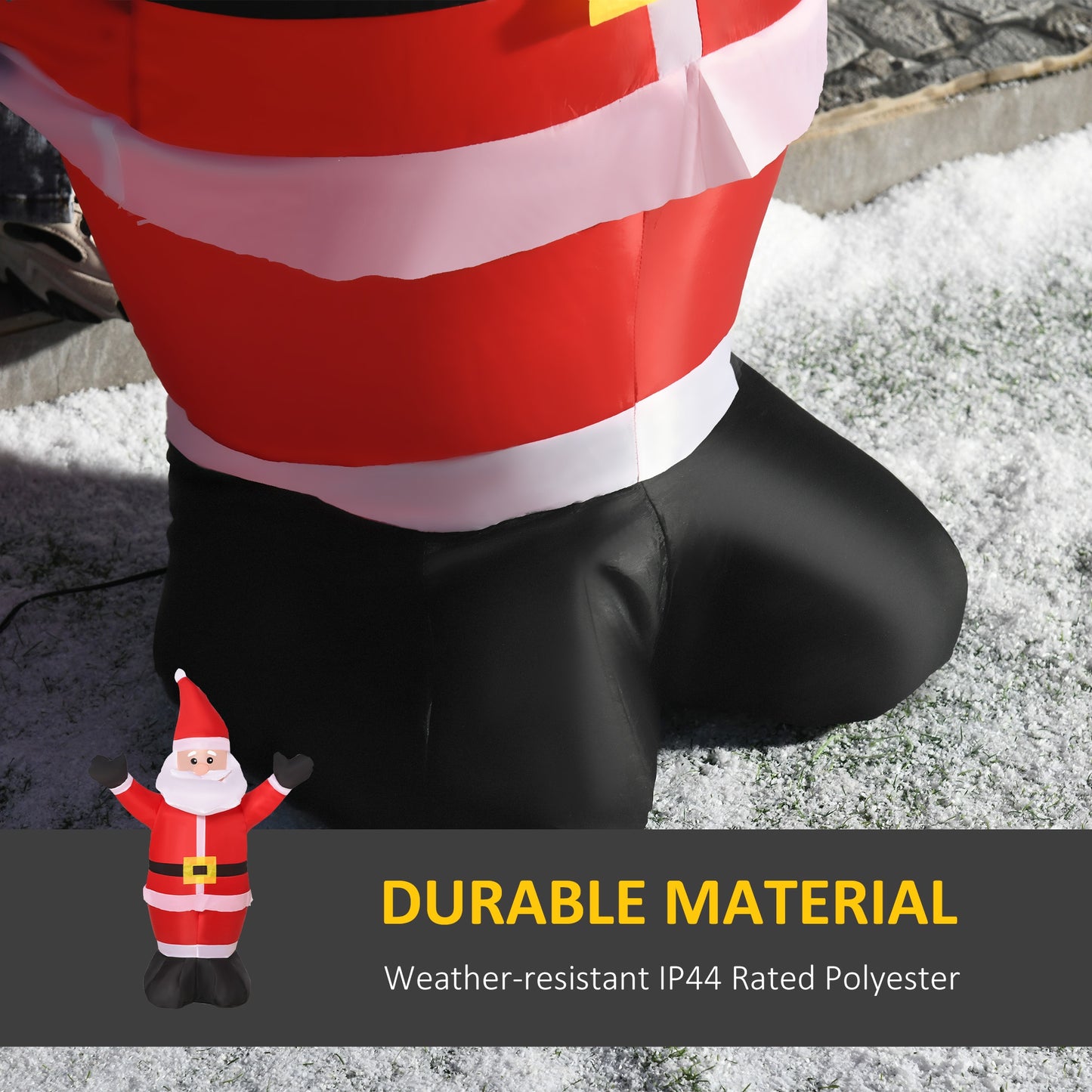 Inflatable santa claus