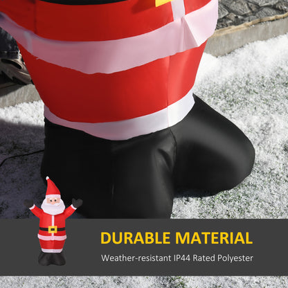 Inflatable santa claus