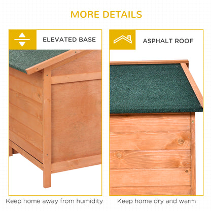 Wooden Rabbit Hutch Outdoor, Guinea Pig Hutch, Detachable Pet House Animal Cage with Openable Run & Roof Lockable Door Slide-out Tray 146 x 95 x 69cm