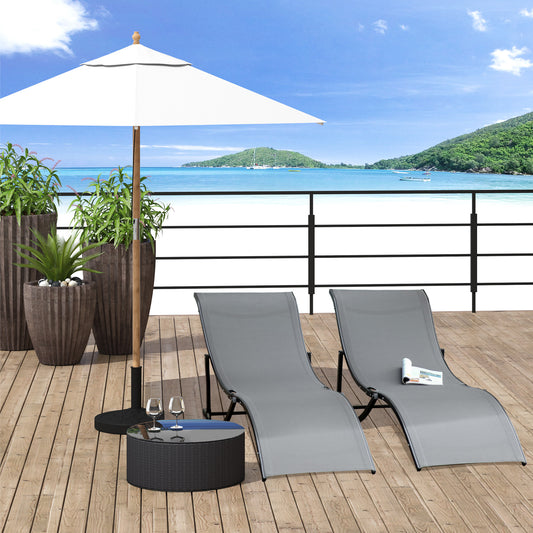 Sun Lounger Set