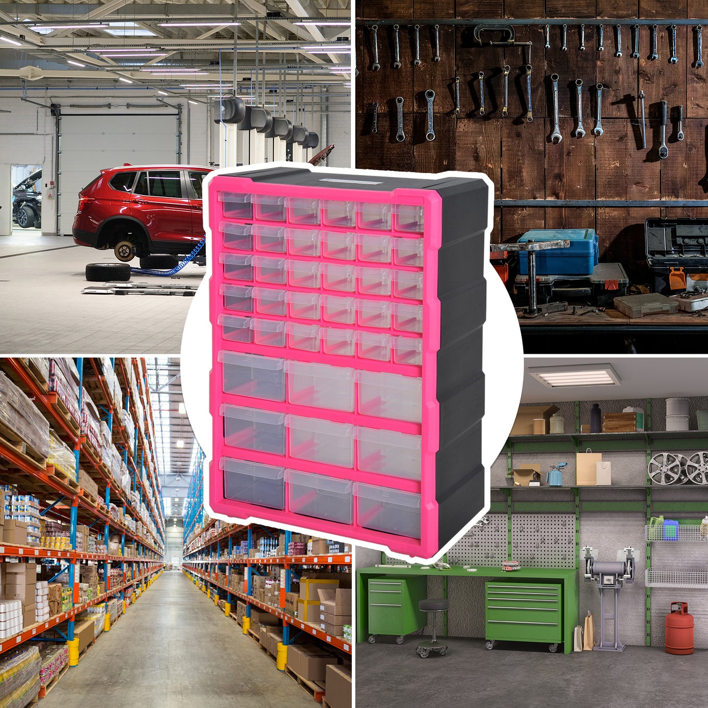 Plastic Parts Storage