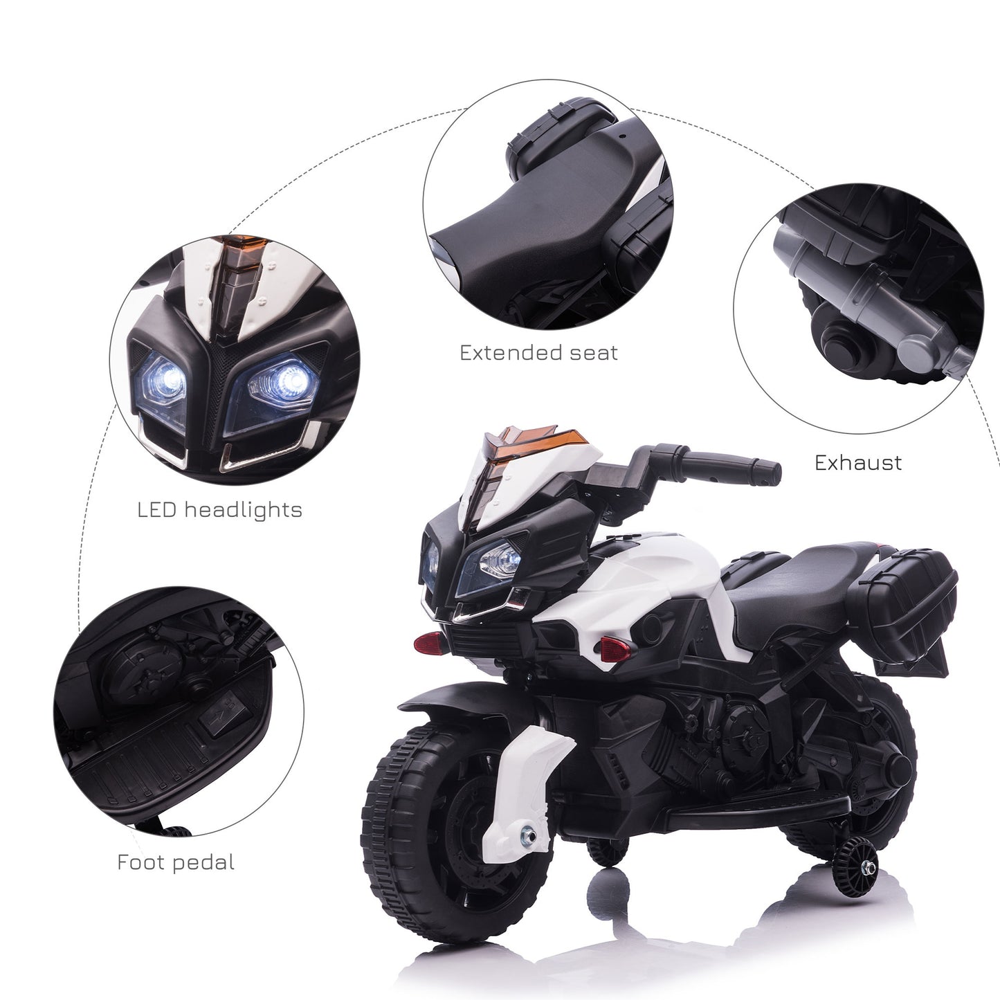 Electric Ride-on Motorcycle