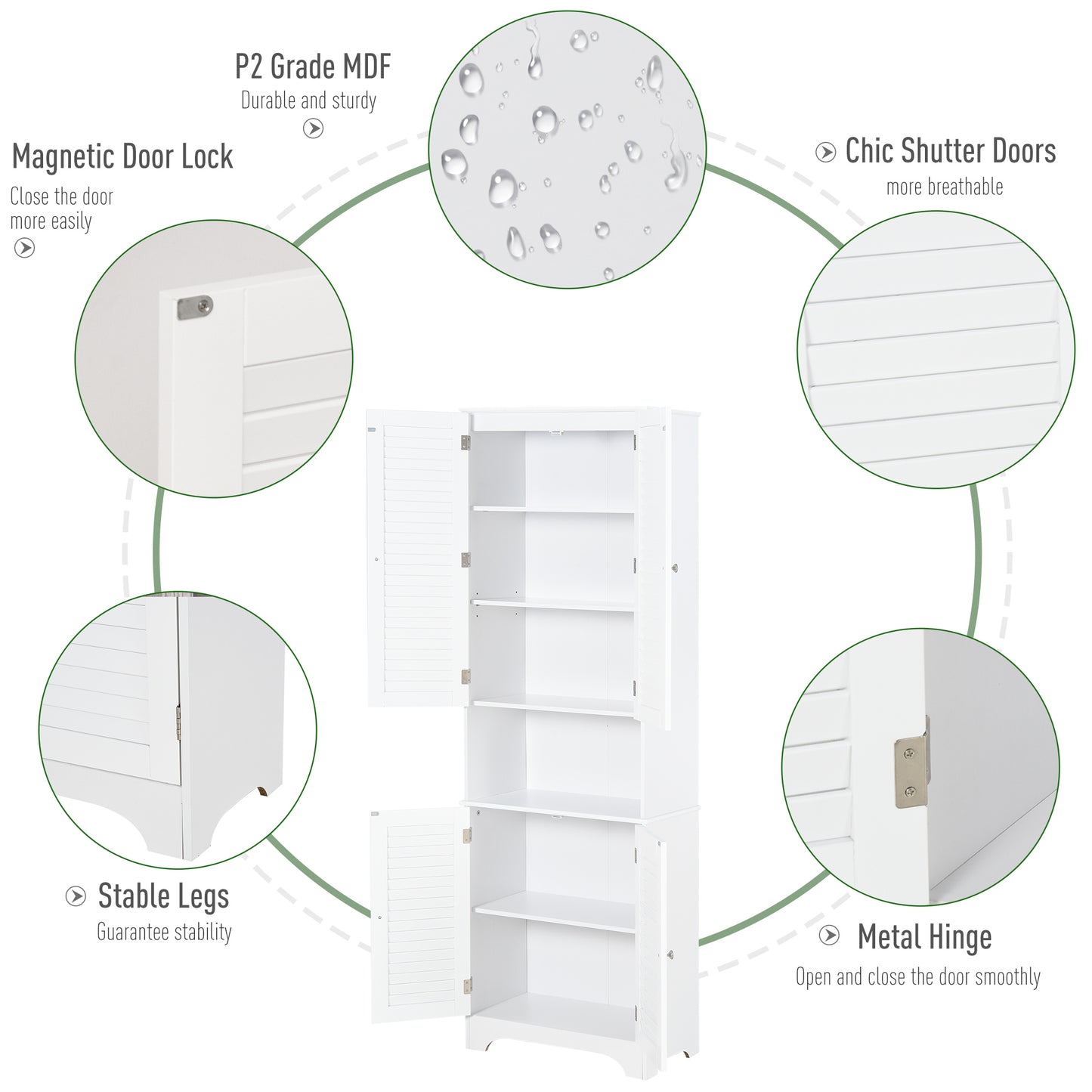 Bathroom Floor Cabinet