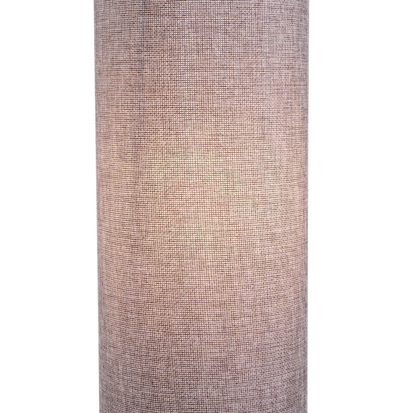 HOMCOM 47-Inch Modern Wooden Floor Lamp for Bedroom, Study or Living Space with Fabric Linen Shade (Grey) 120 CM
