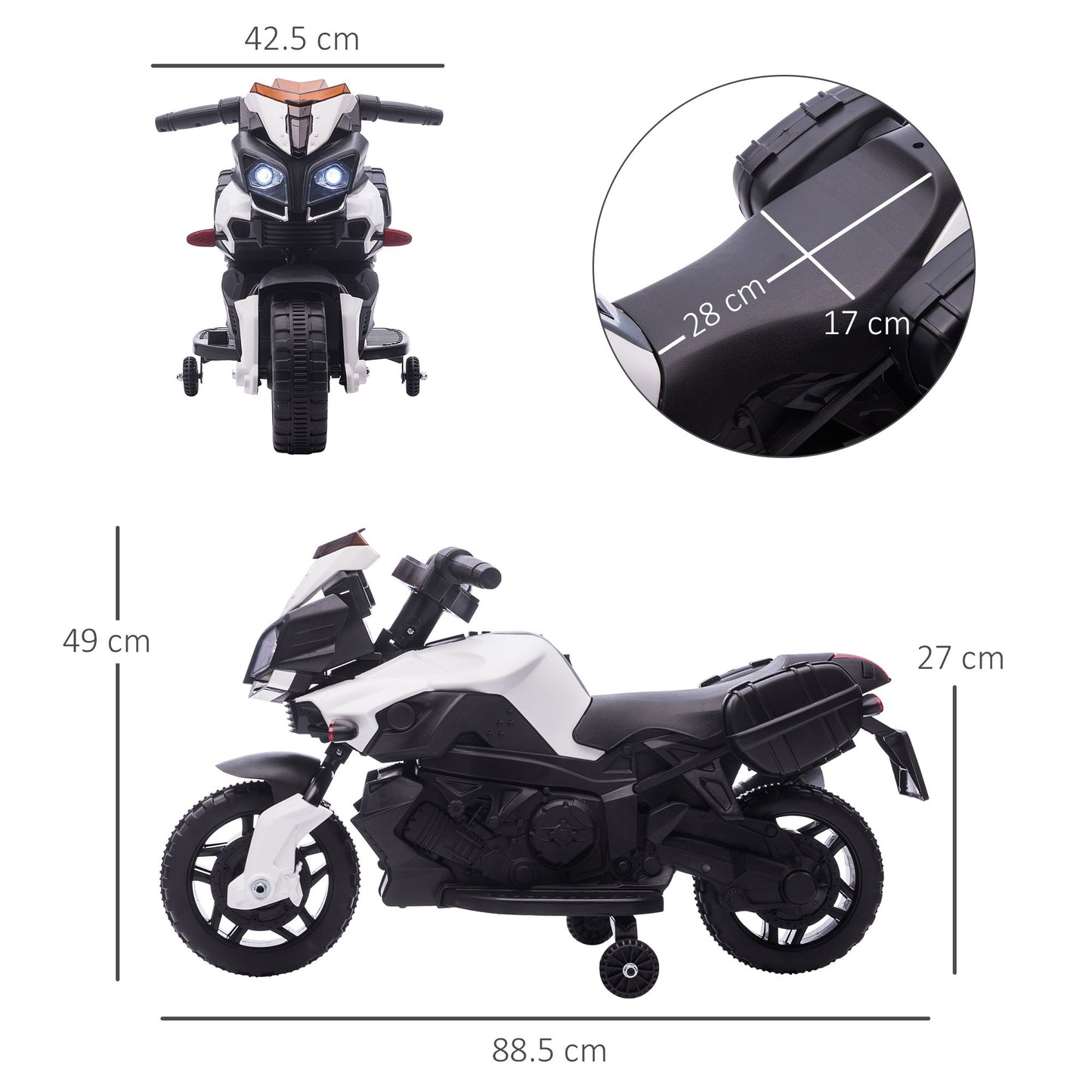 Electric Ride-on Motorcycle