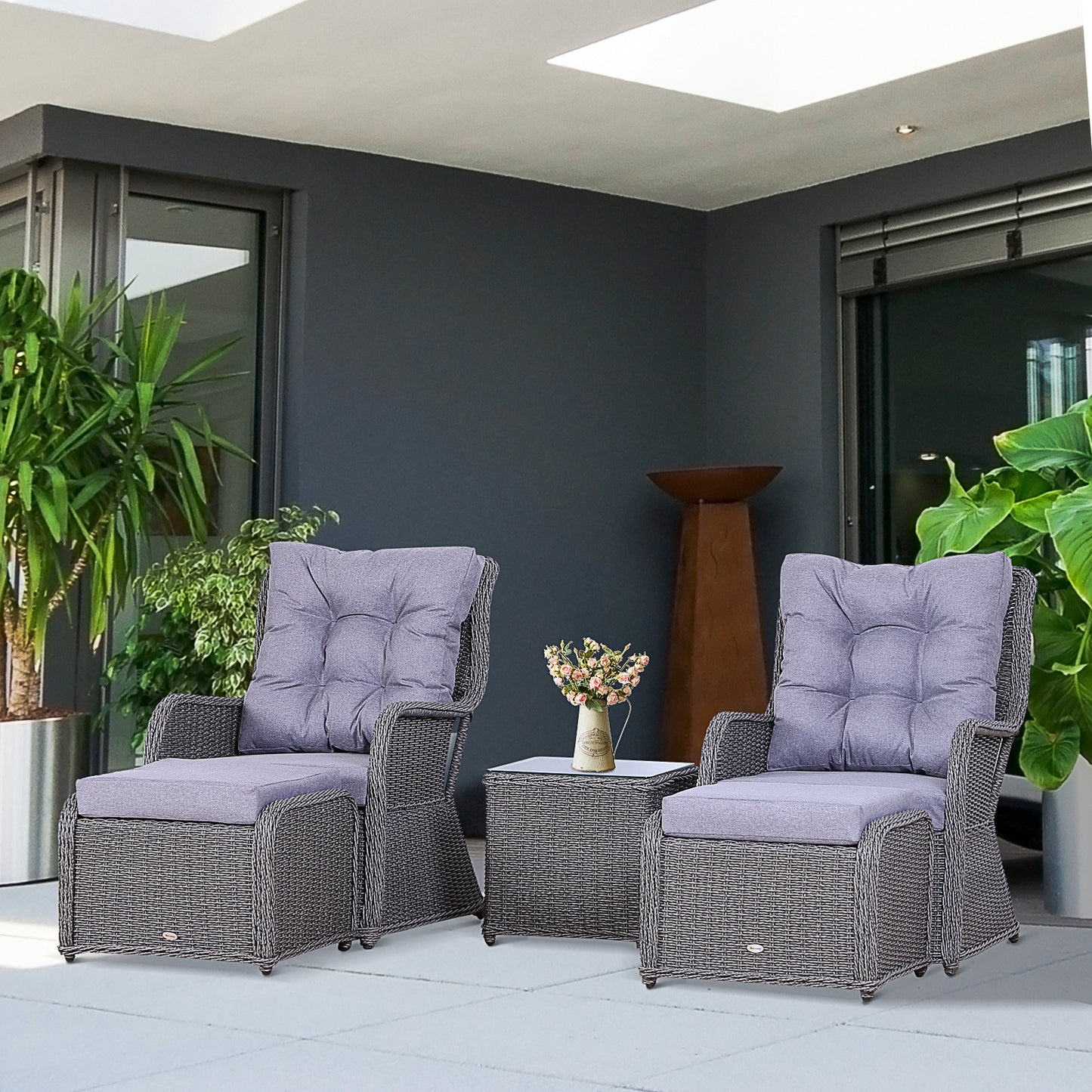 Rattan Sofa Set