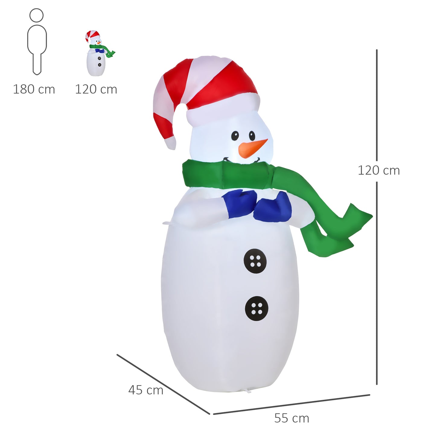 Inflatable Snowman