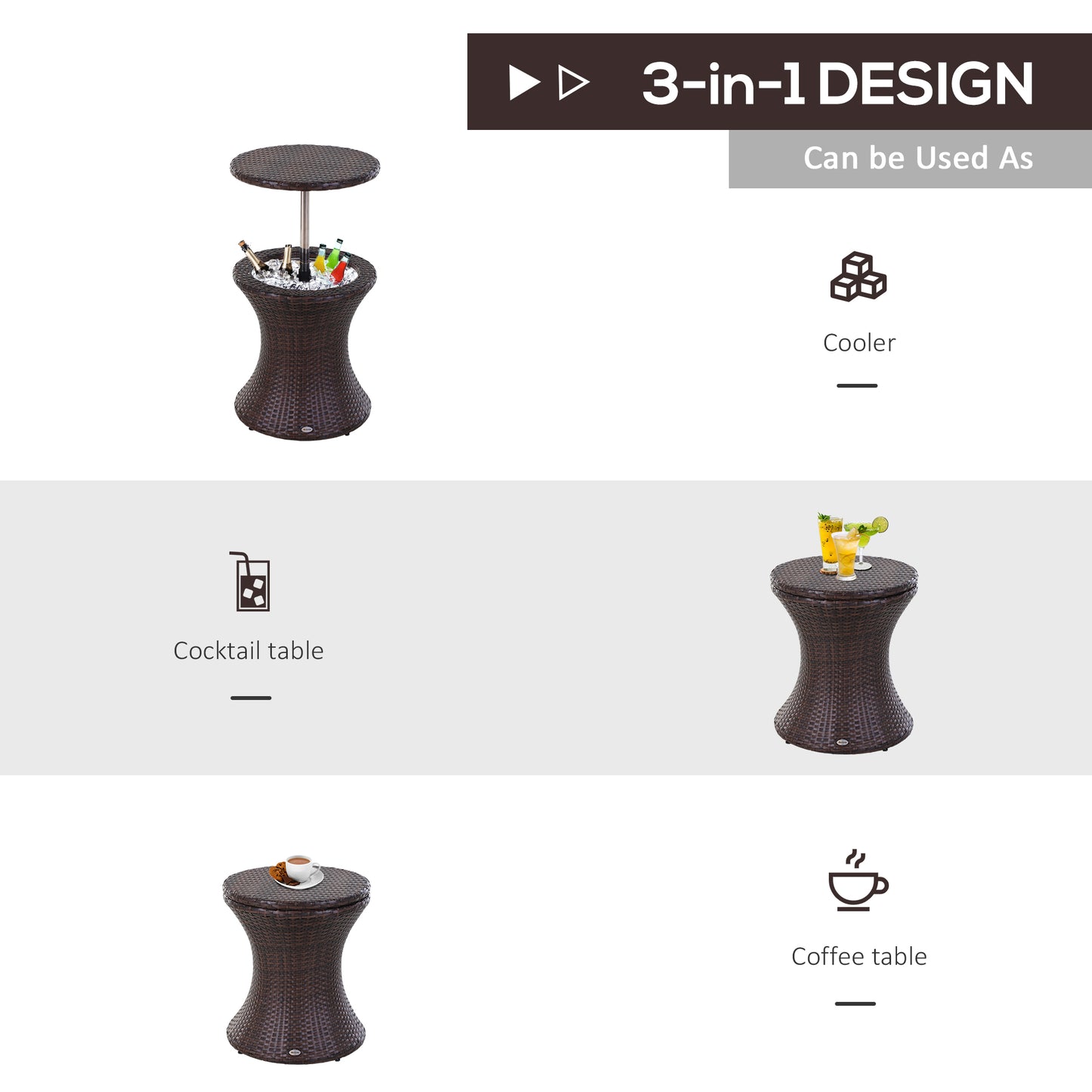 Rattan Ice Bucket