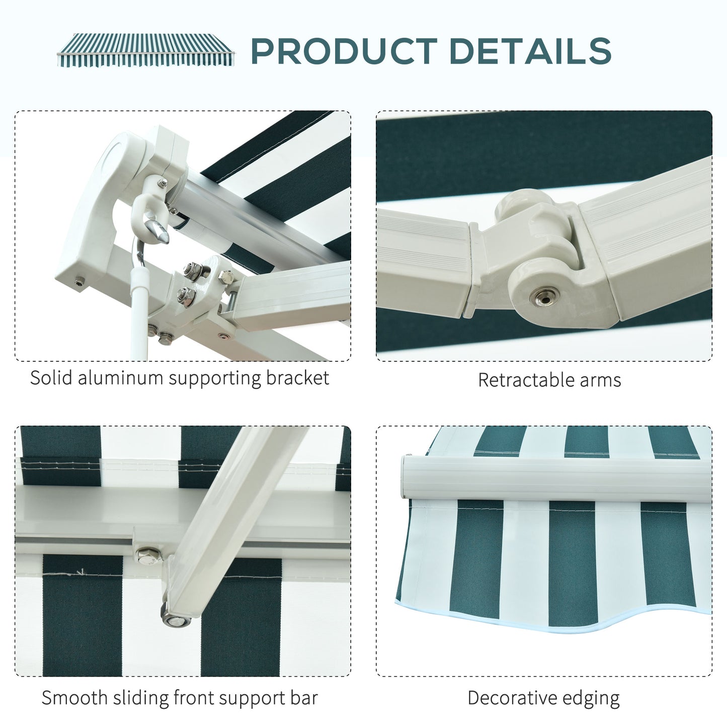 Warehouse Clearance Sale - Sunshade Awning (Can Only Be Sold To Jersey Customer)