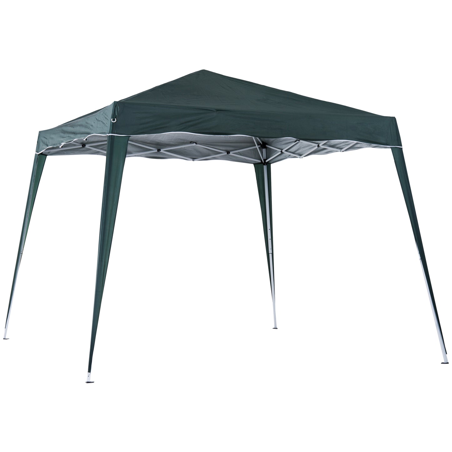 Outsunny Slant Leg Pop Up Gazebo with Carry Bag, Height Adjustable Party Tent Instant Event Shelter for Garden, Patio,