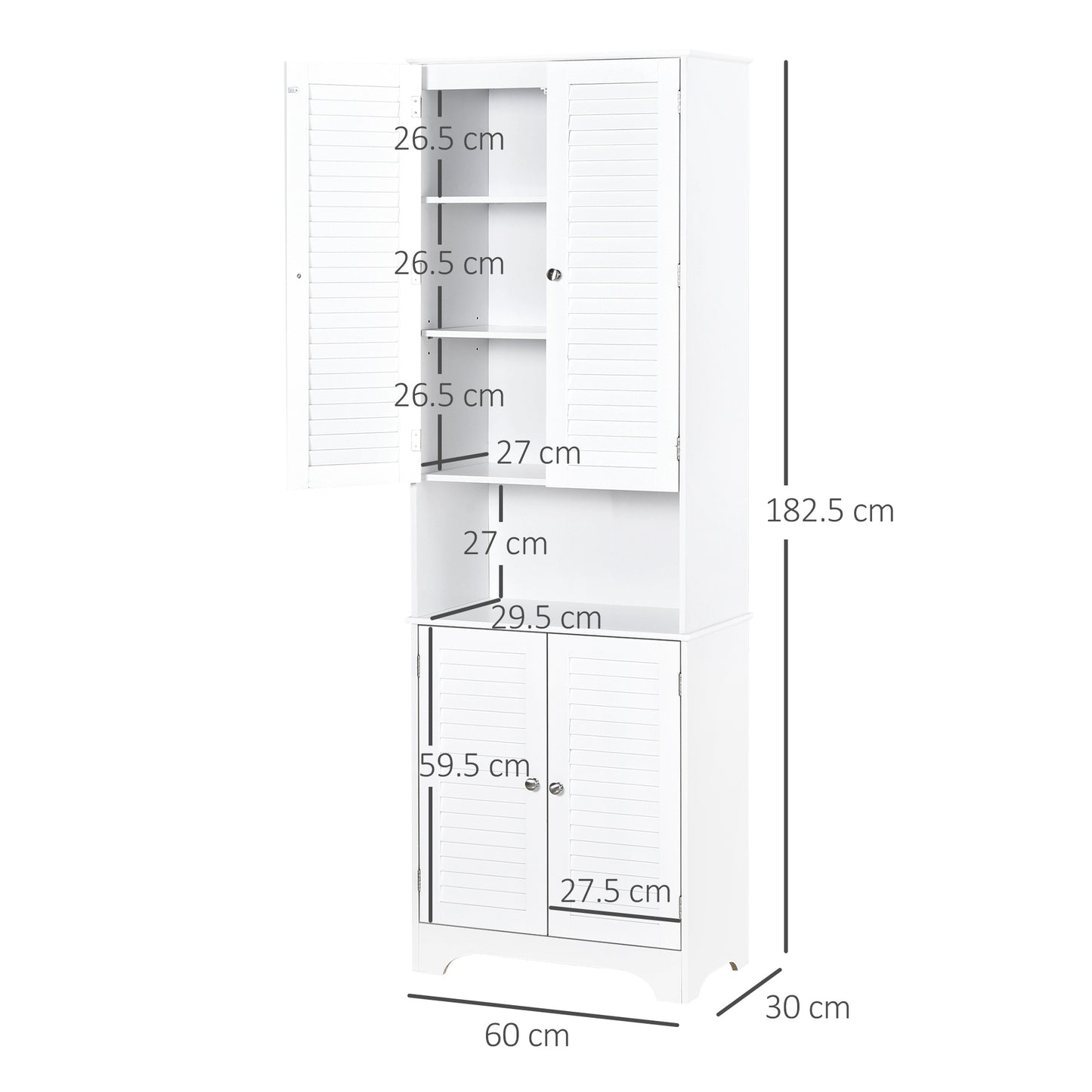 Bathroom Floor Cabinet