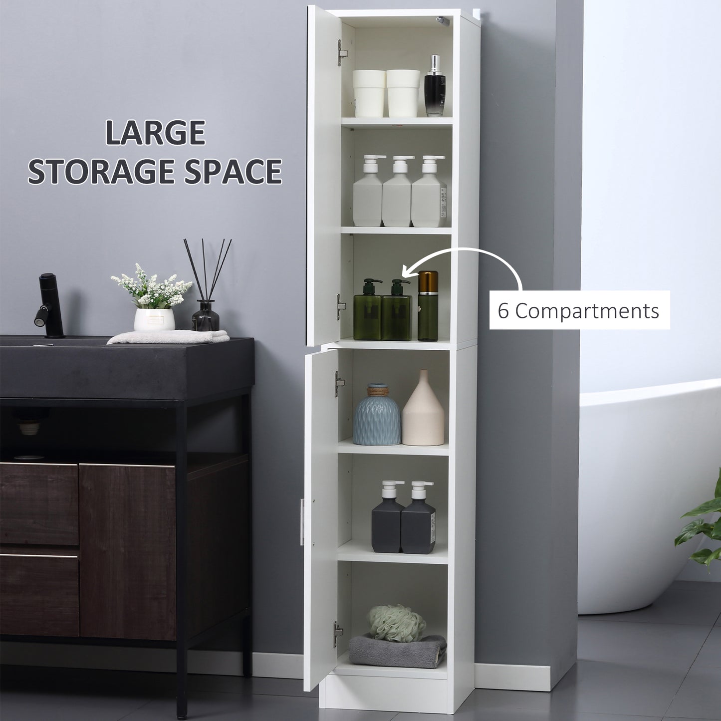 Bathroom Floor Cabinet