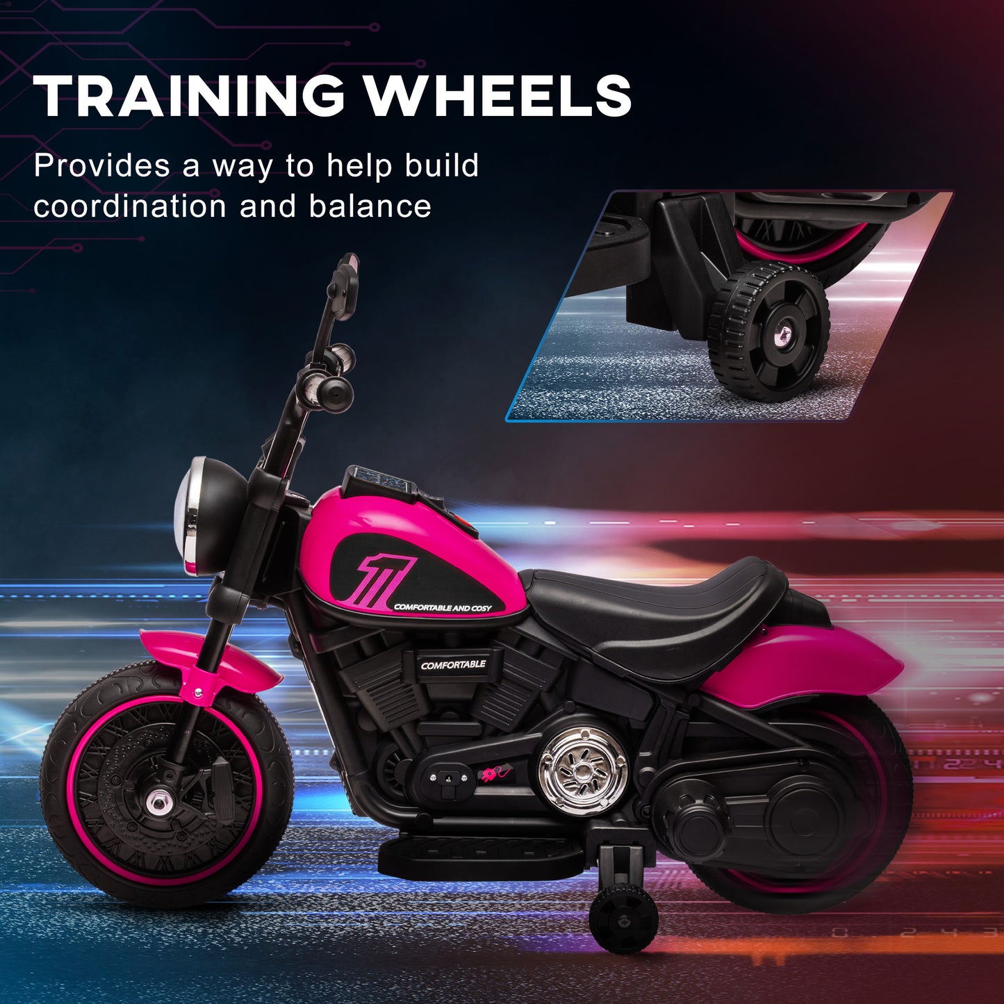 Electric Ride-on Motorcycle