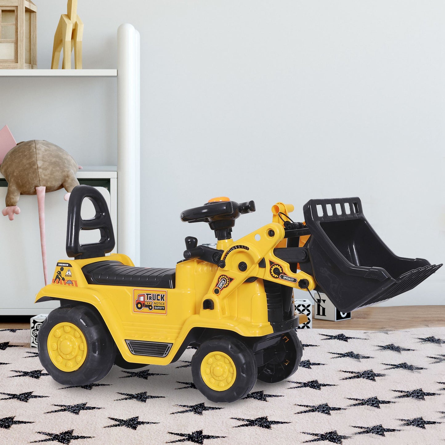 Kids Ride-on Construction Car