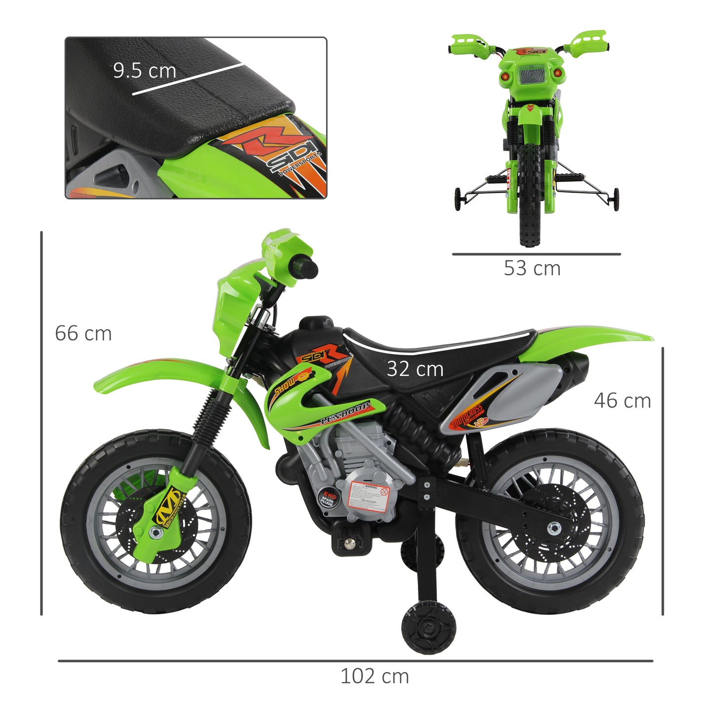 Electric Ride-on Motorcycle