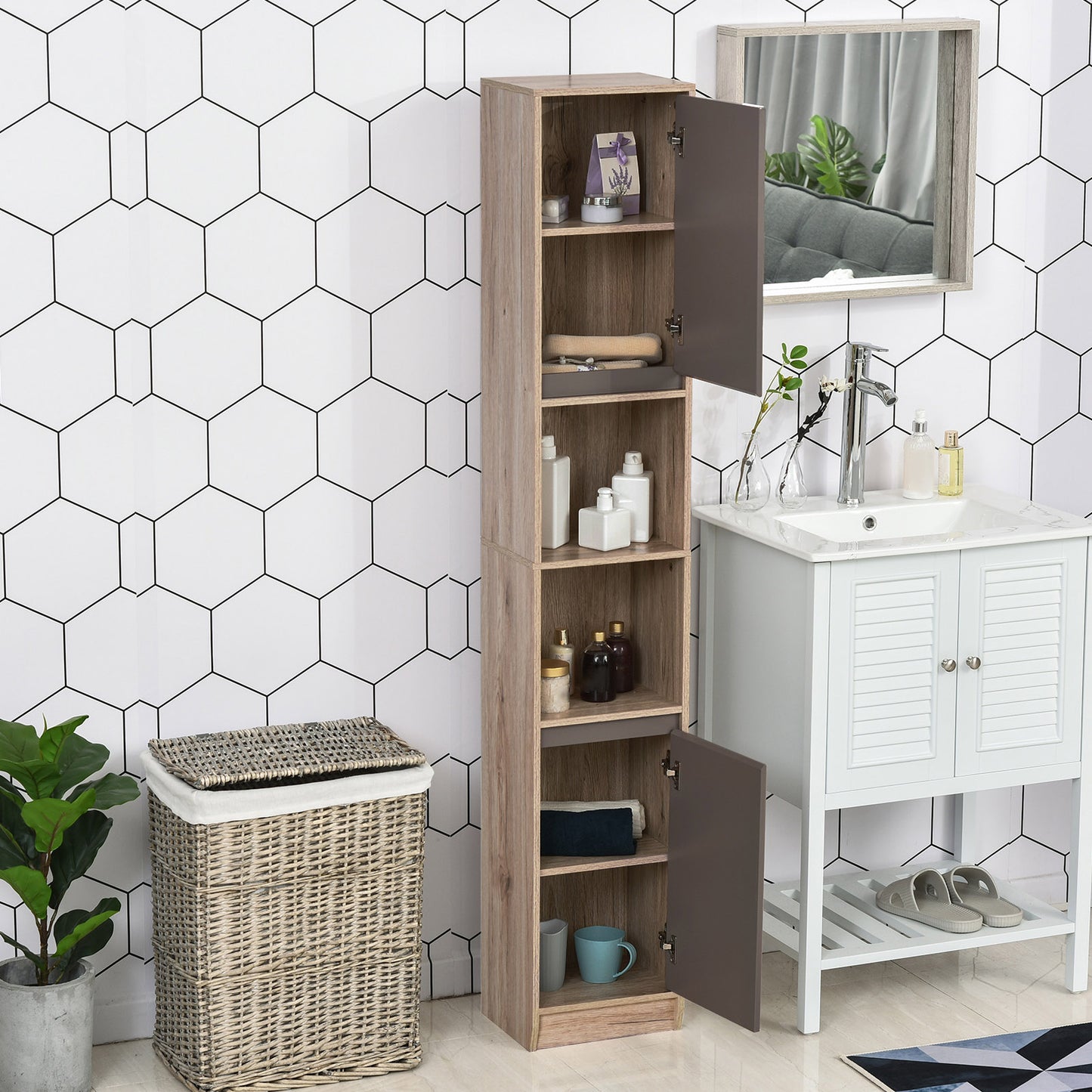 Bathroom Floor Cabinet