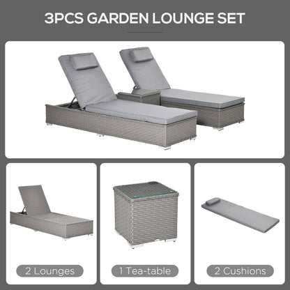 Rattan Lounge Set