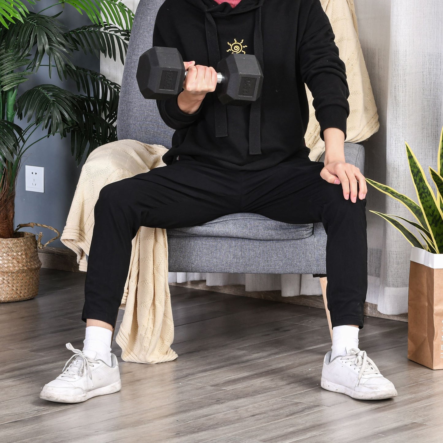 Rubber Dumbbell