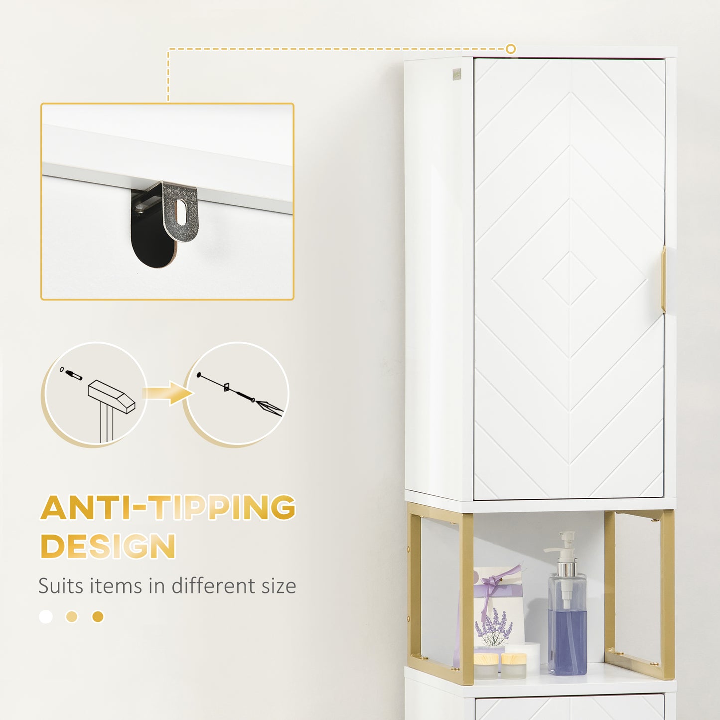 Bathroom Floor Cabinet