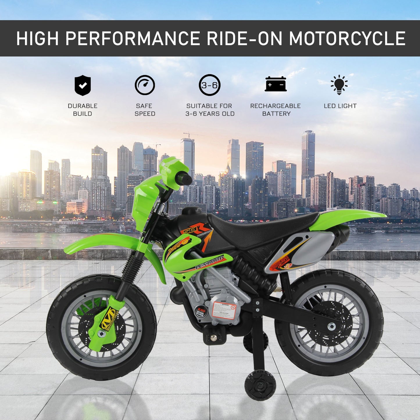 Electric Ride-on Motorcycle