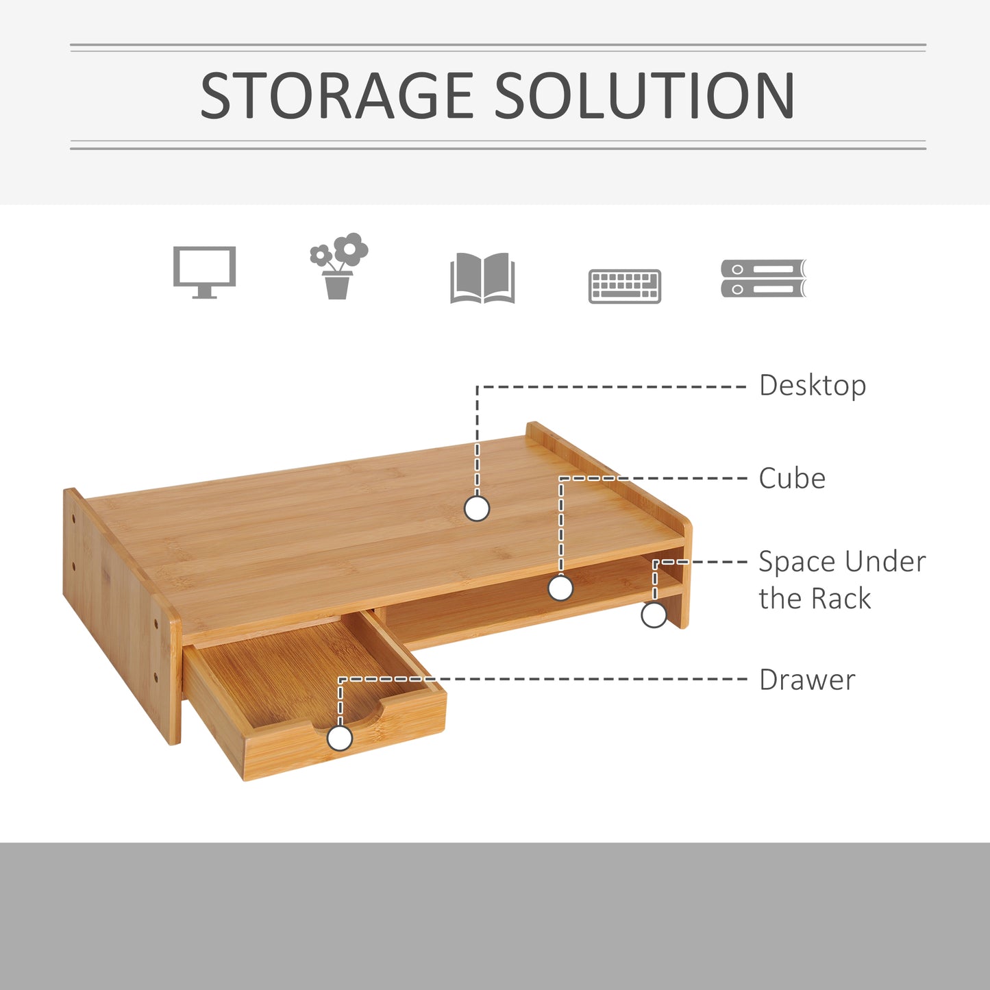 Desktop Monitor Stand