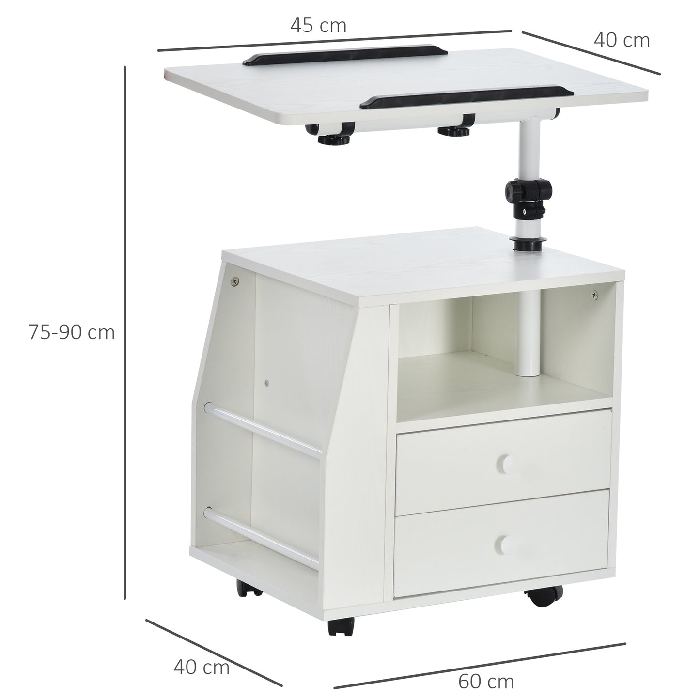 Mobile End Table