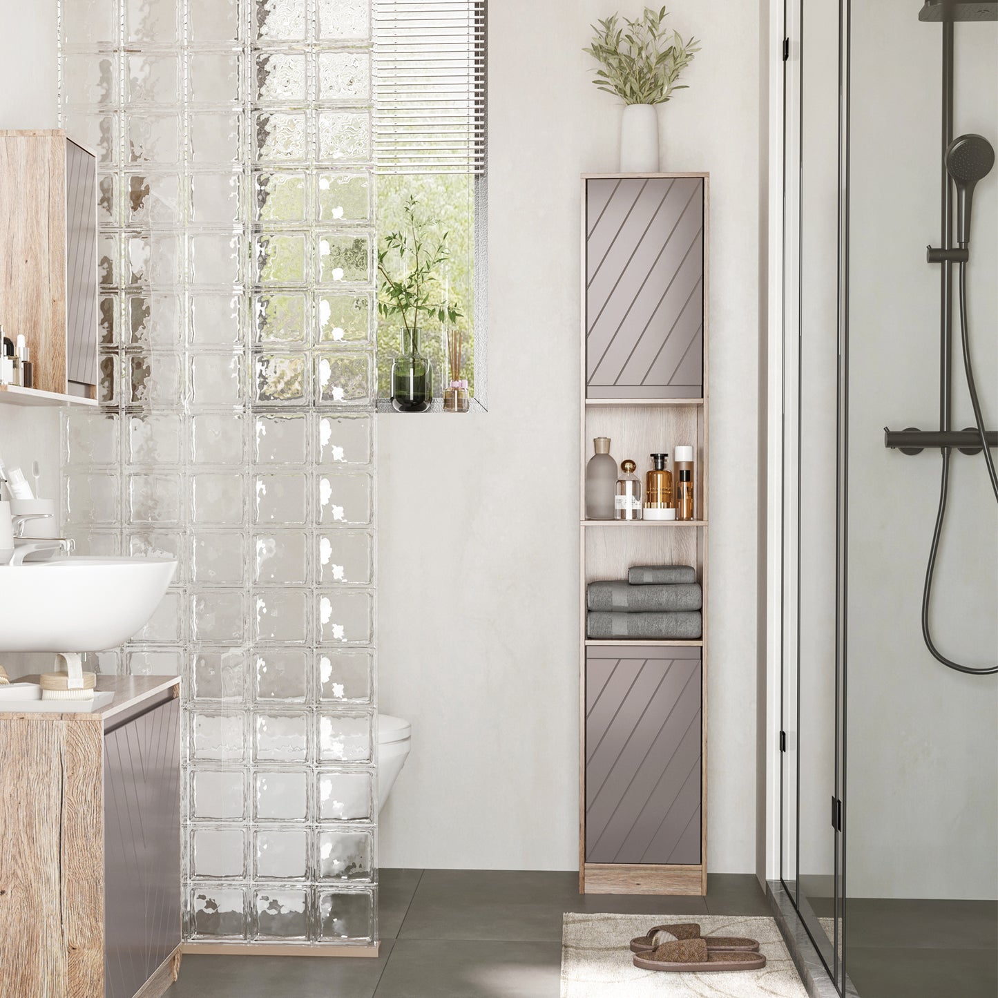 Bathroom Floor Cabinet