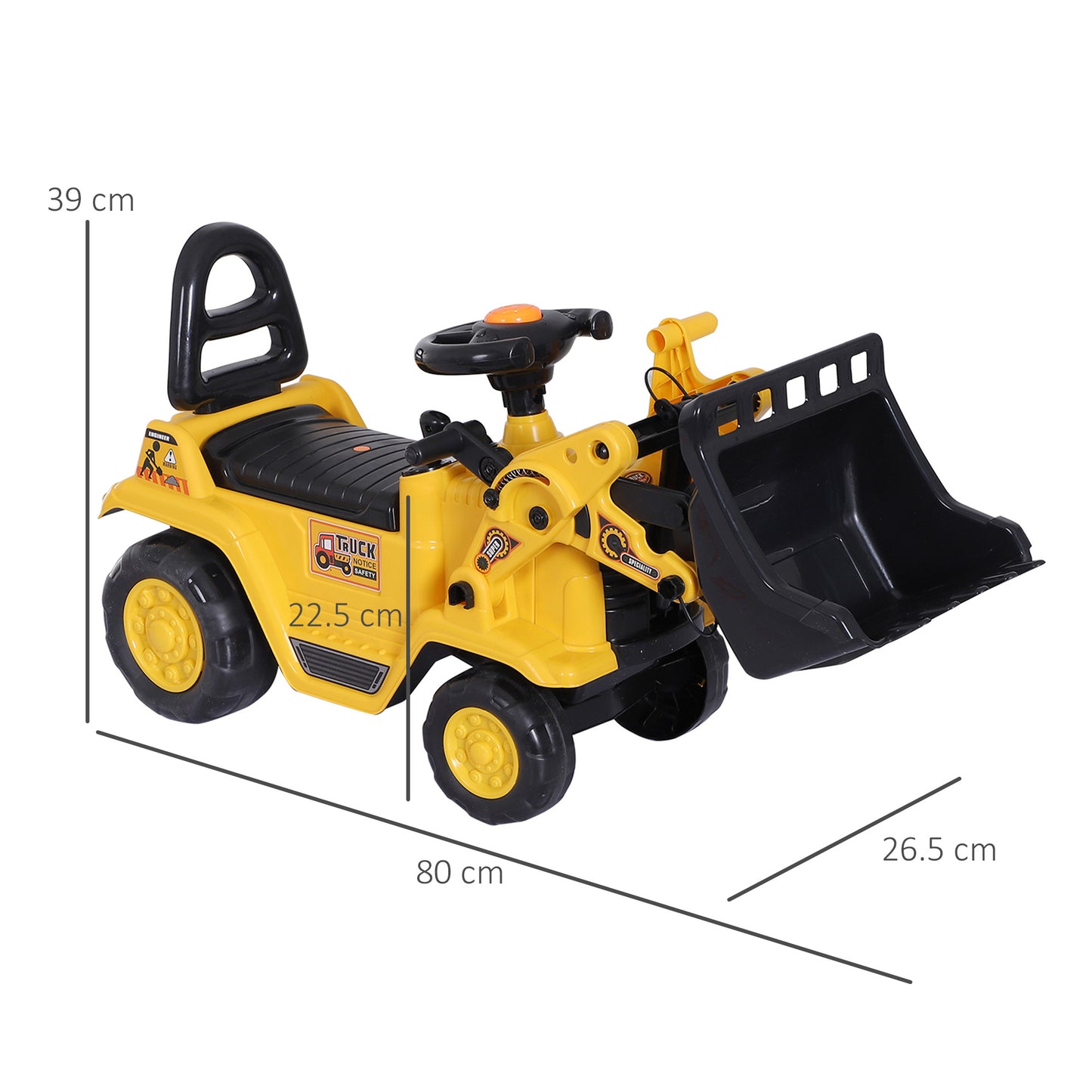 Kids Ride-on Construction Car
