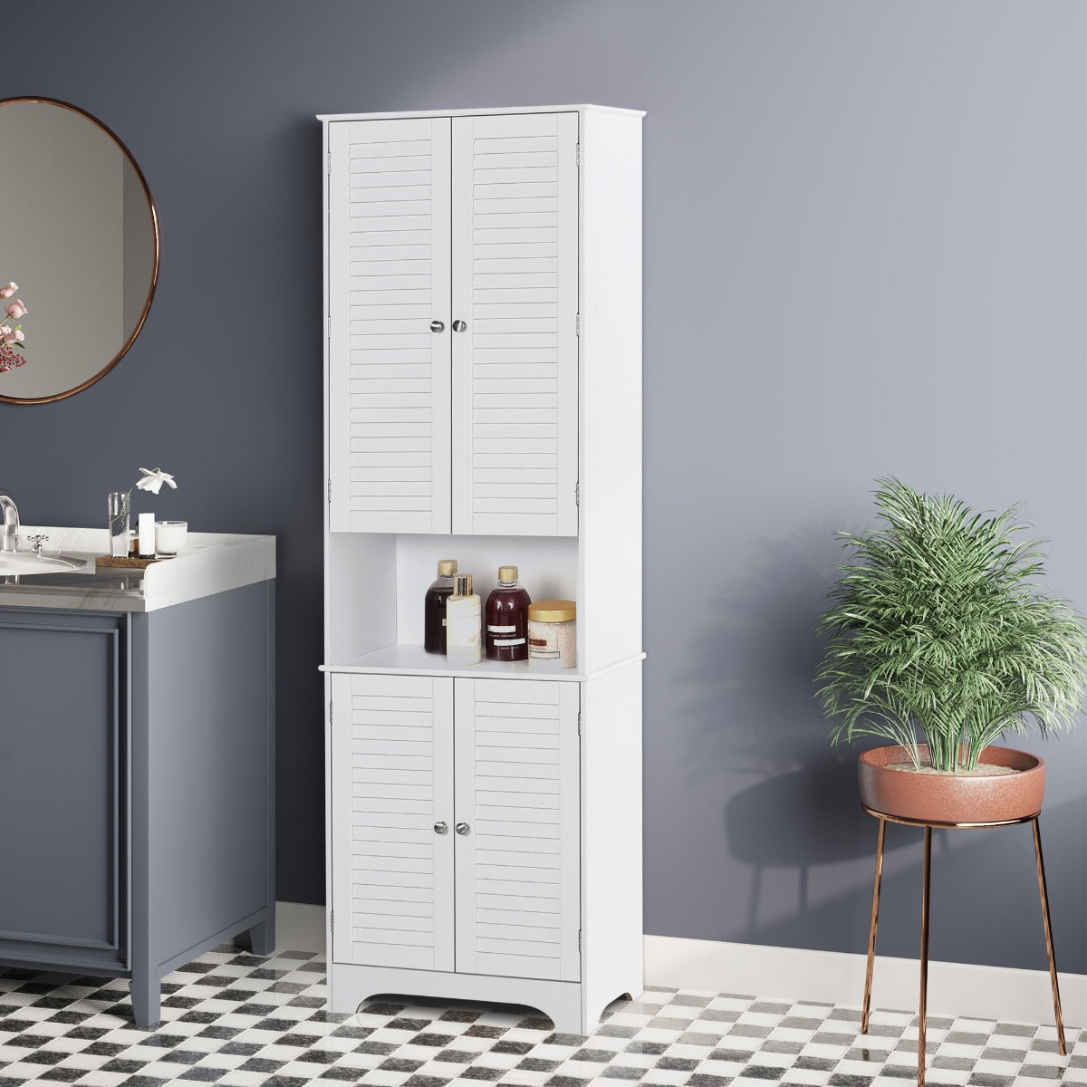 Bathroom Floor Cabinet