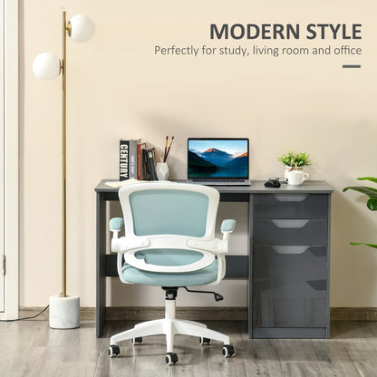 Desk with Shelves
