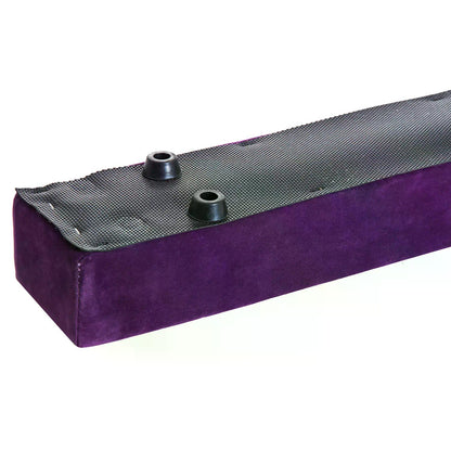 HOMCOM 2.4M 8FT Gymnastics Folding Balance Beam Home Gym Training Exercise Sports - Purple