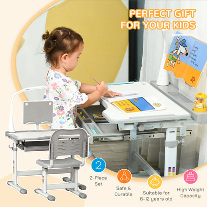 Children''s Study Table And Chair Set