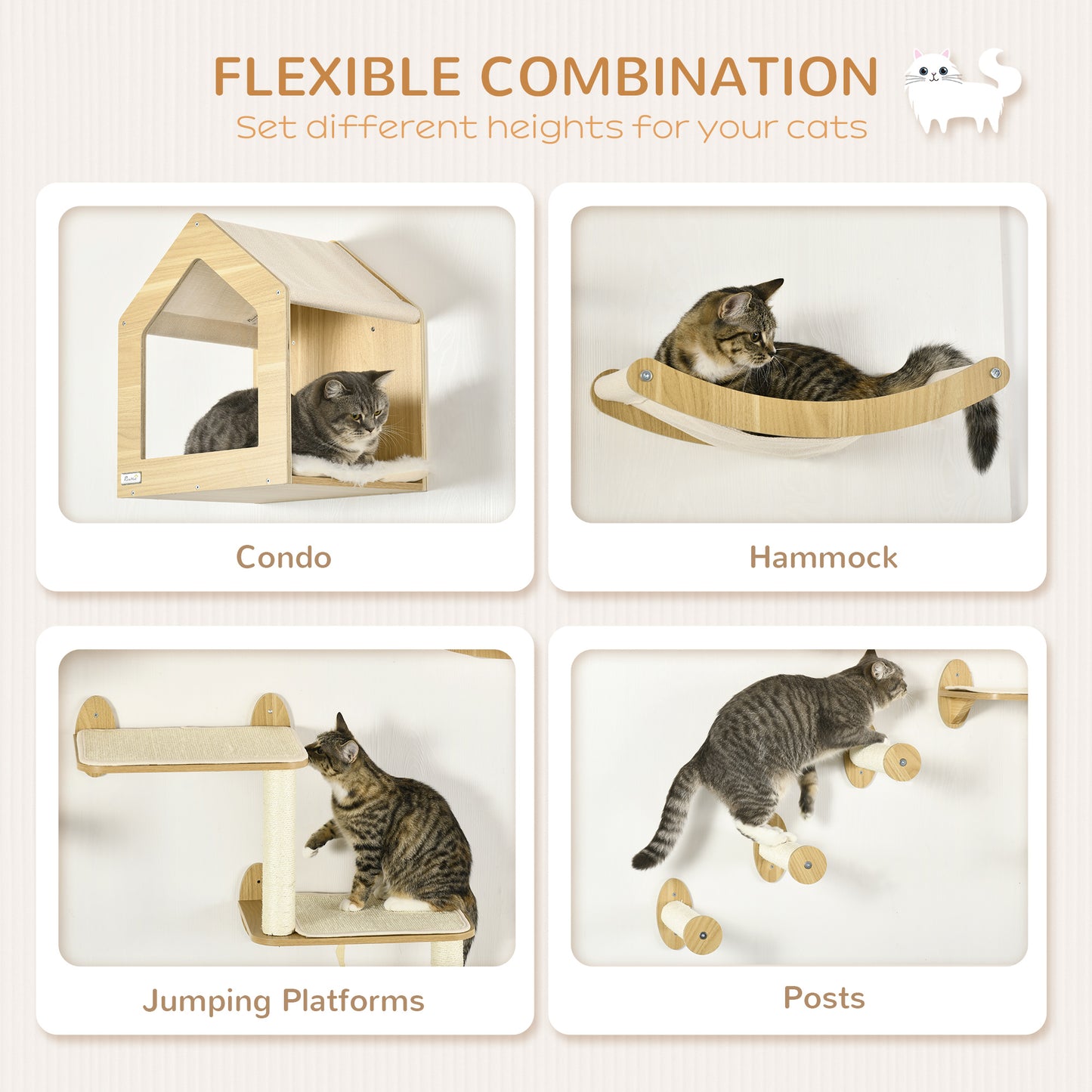 Cat Shelf Set