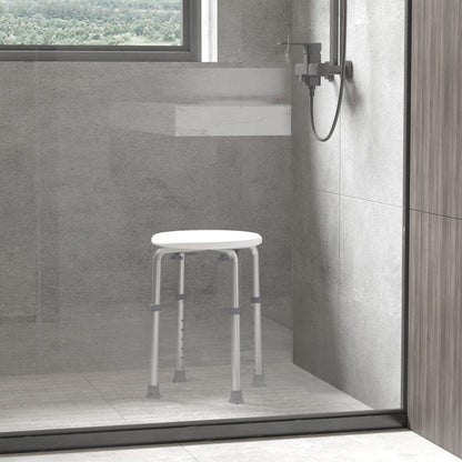 Bath Chair Shower Seat Safety Bathroom Elderly Aids Adjustable Positions