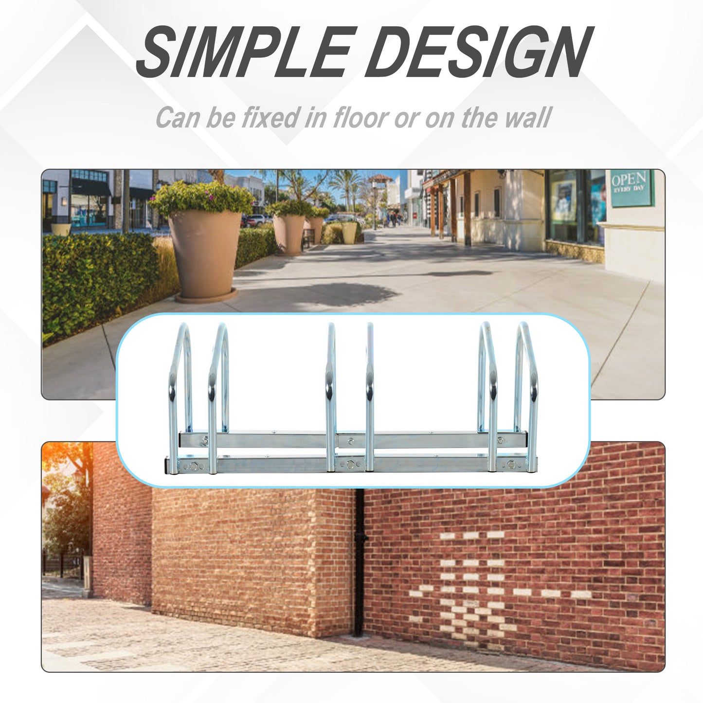 Stationary bike stand