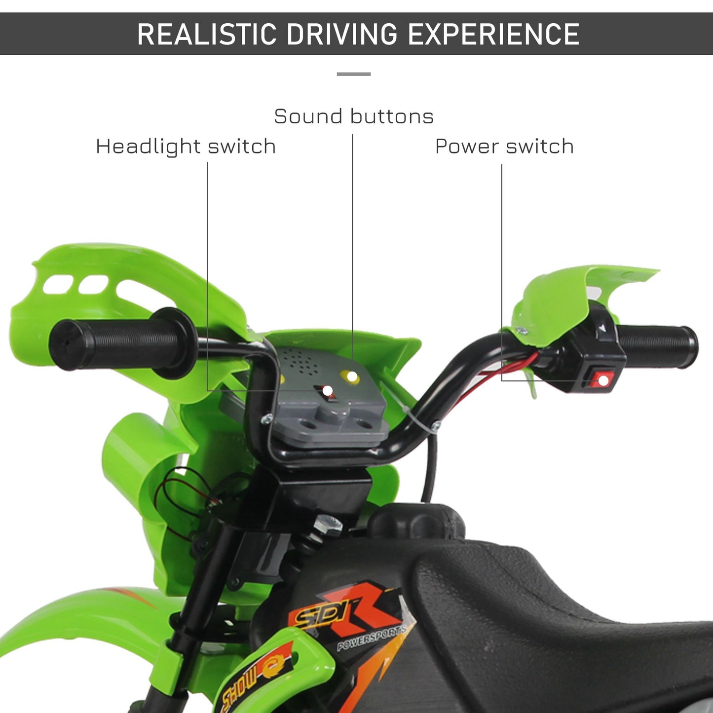 Electric Ride-on Motorcycle