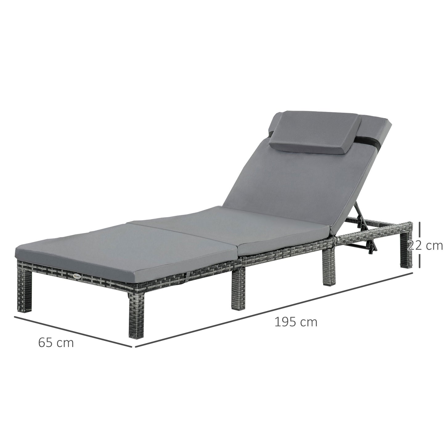 Rattan Single Lounge