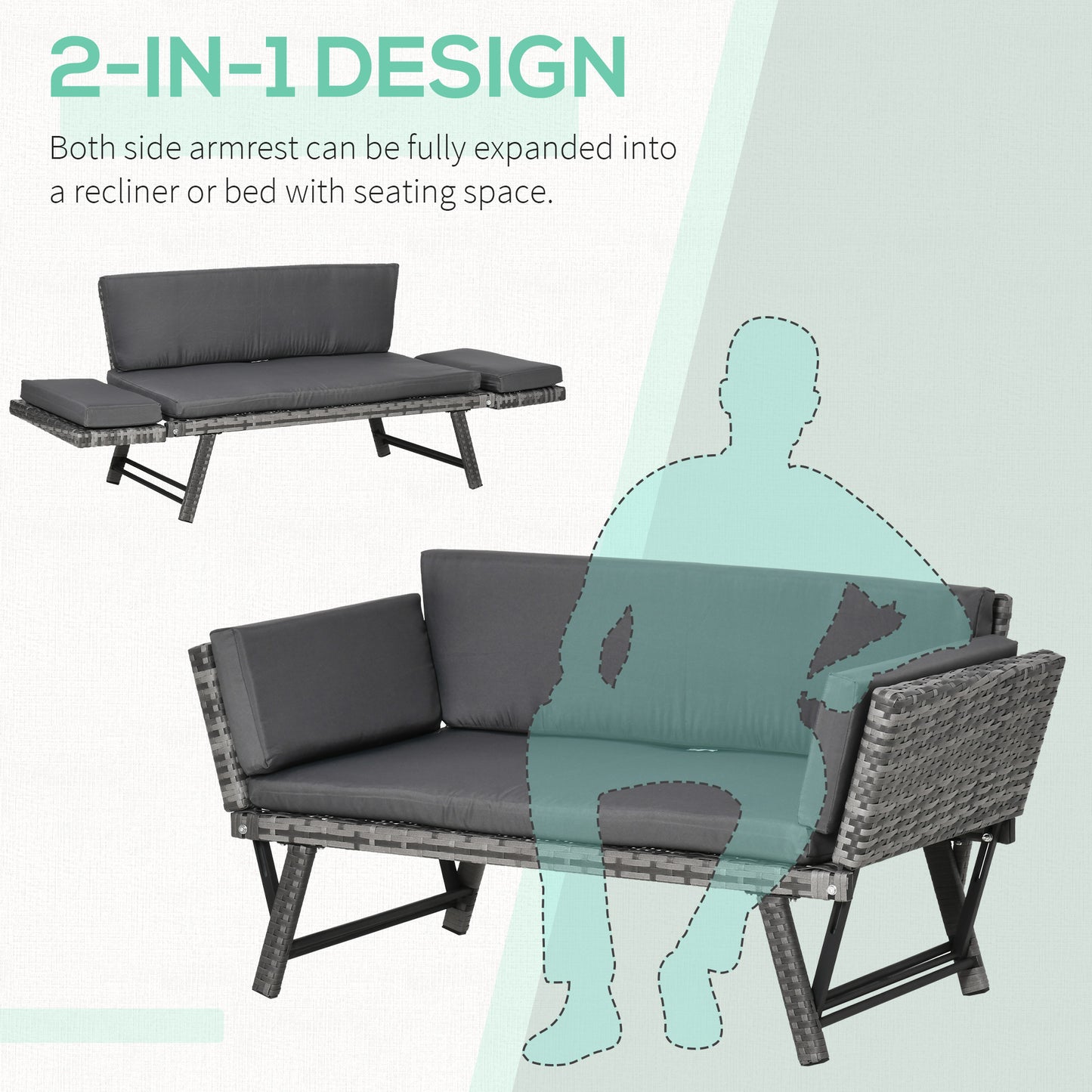 Rattan Sofa