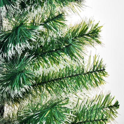 FT Indoor Christmas Tree Artificial Decoration Xmas Gift with Metal Stand Branch Tips