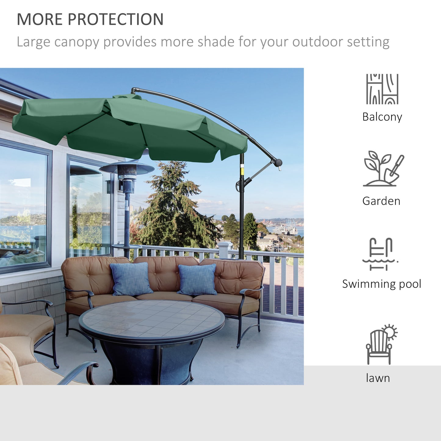 Patio Offset Umbrella