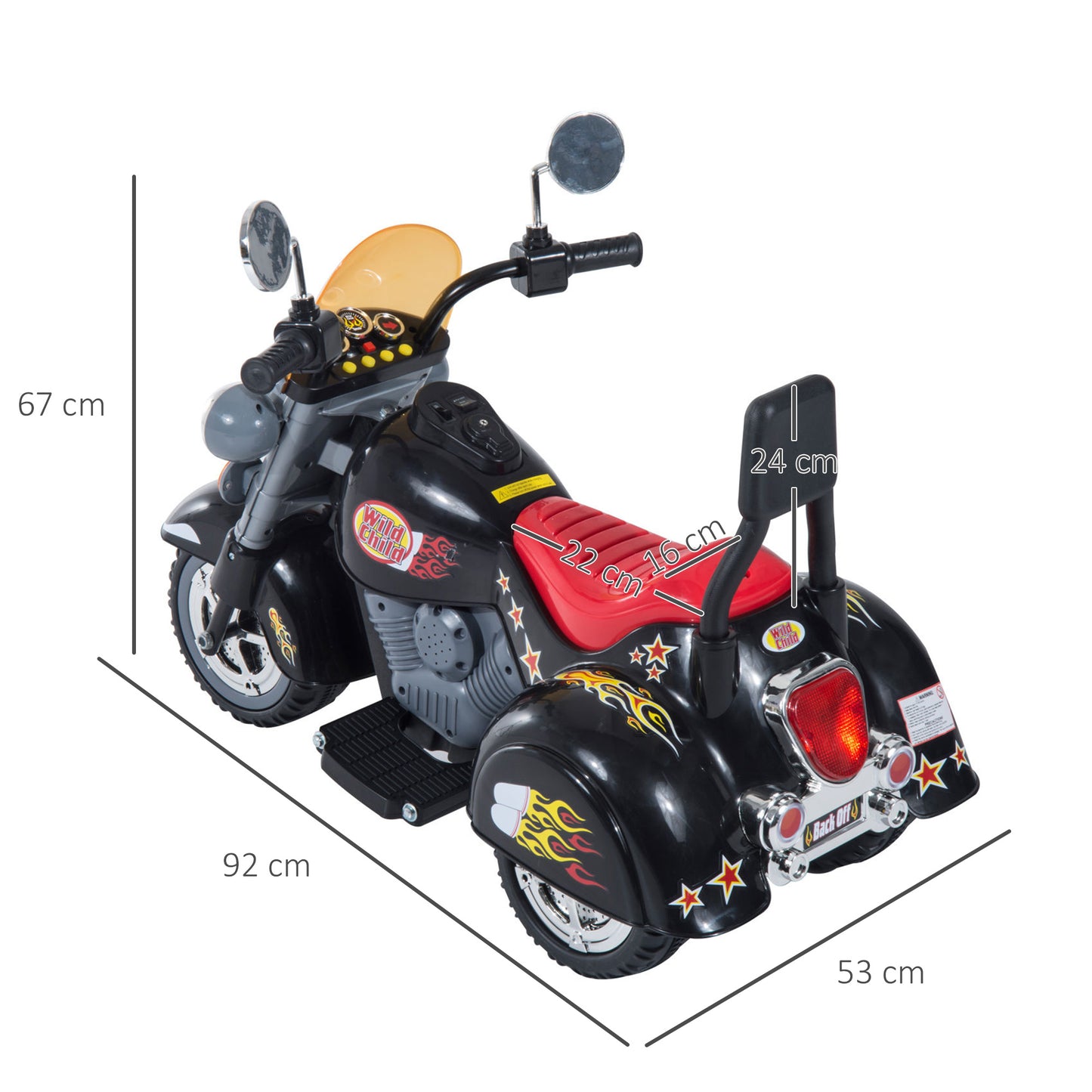 Electric Ride-on Motorcycle