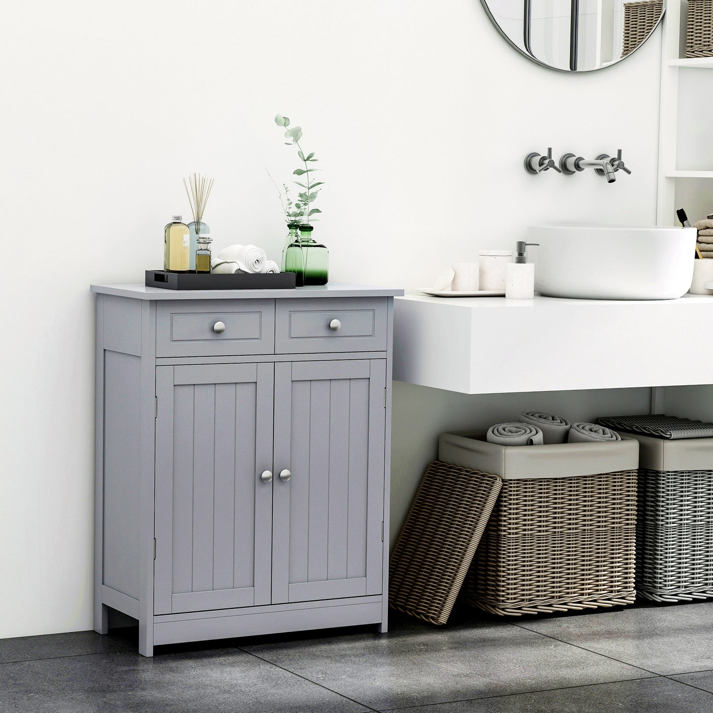 Bathroom Floor Cabinet