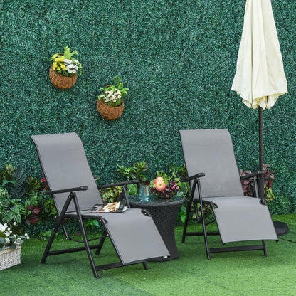 Outdoor Lounge Chair Set