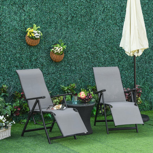 Outdoor Lounge Chair Set