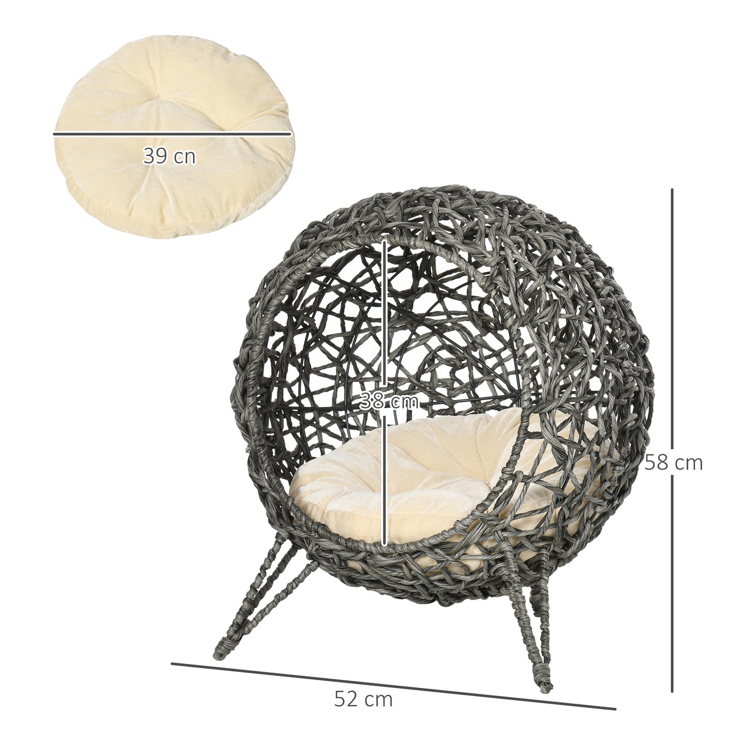 Rattan Cat House