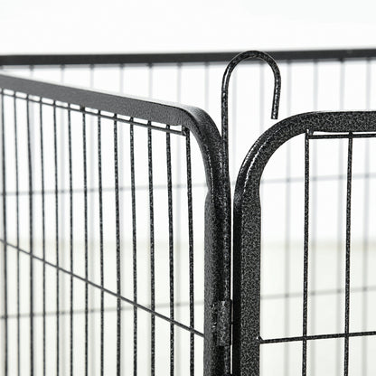 Heavy Duty Puppy Play Pen, 12 Panels Pet Exercise Pen for Indoors, Outdoors, Pet Playpen for Small Dogs, 60Hcm