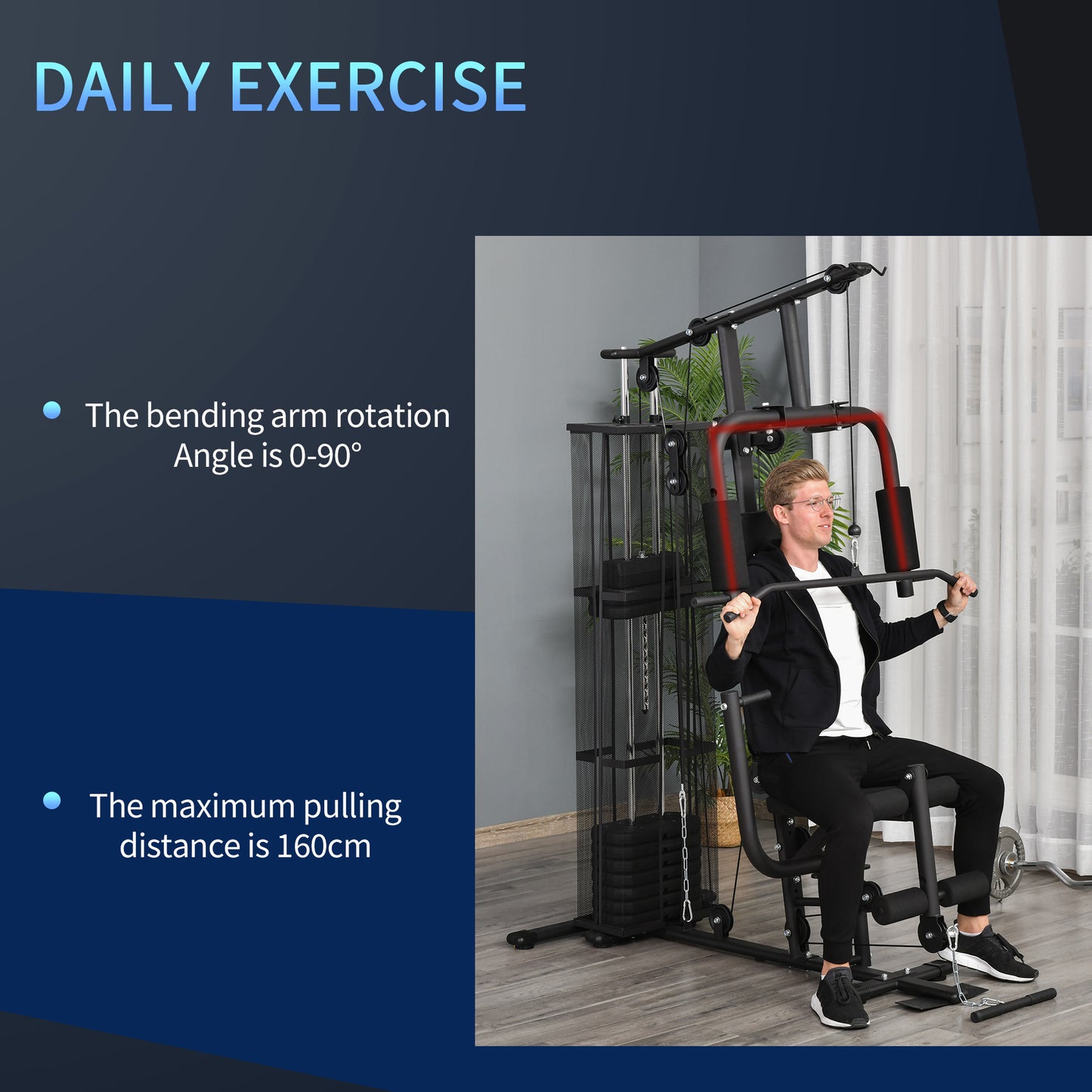Multi-Exercise Gym Station