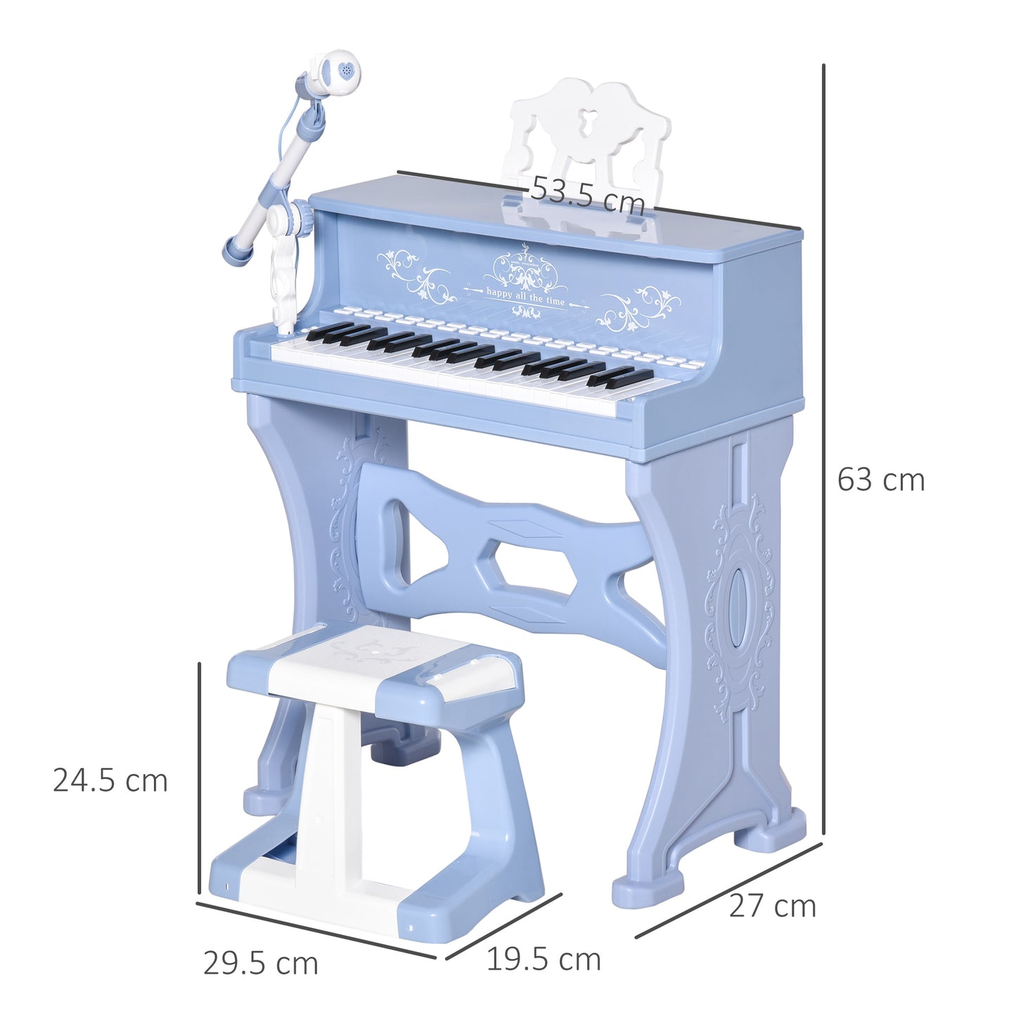 Kids Electronic Keyboard Set