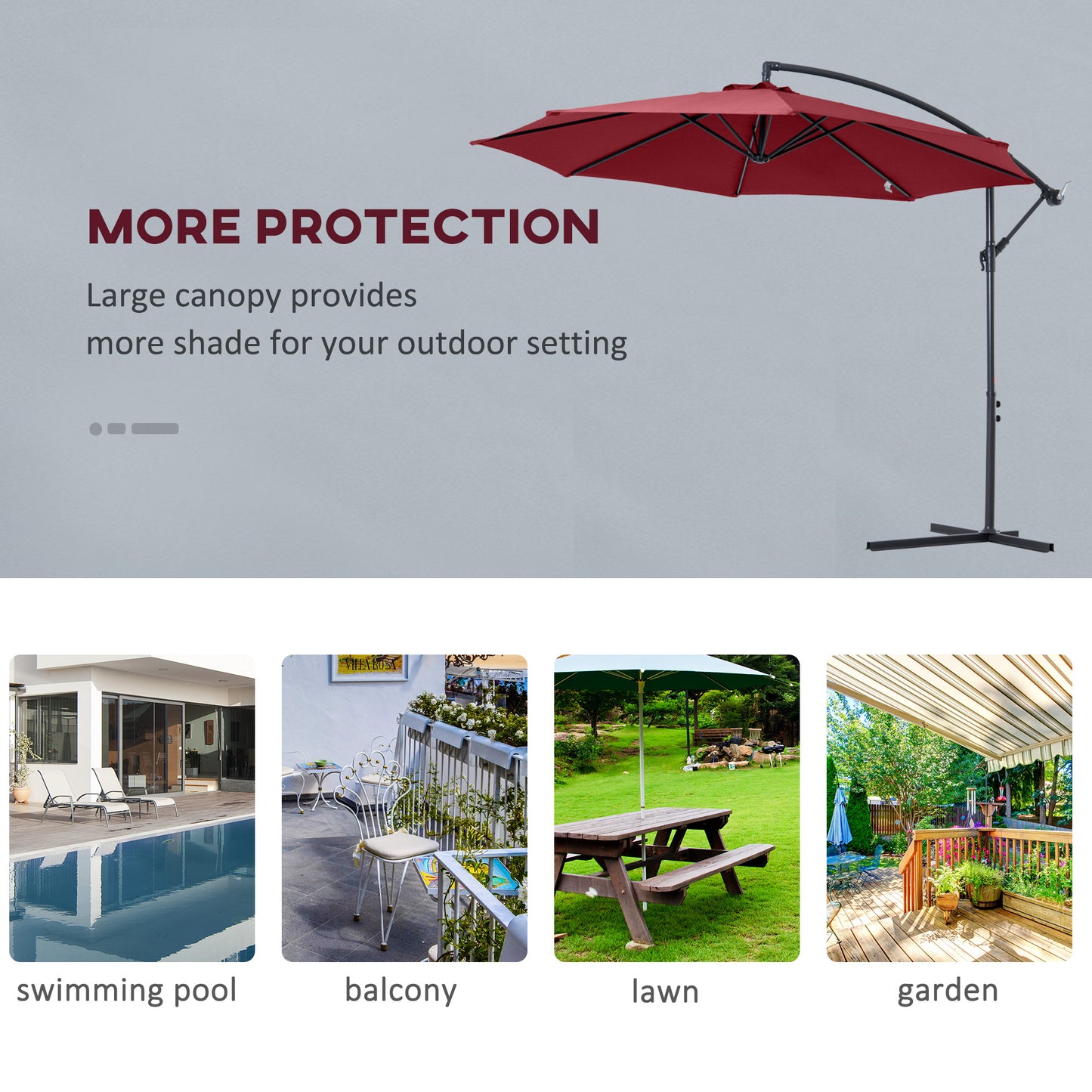 Patio Offset Umbrella