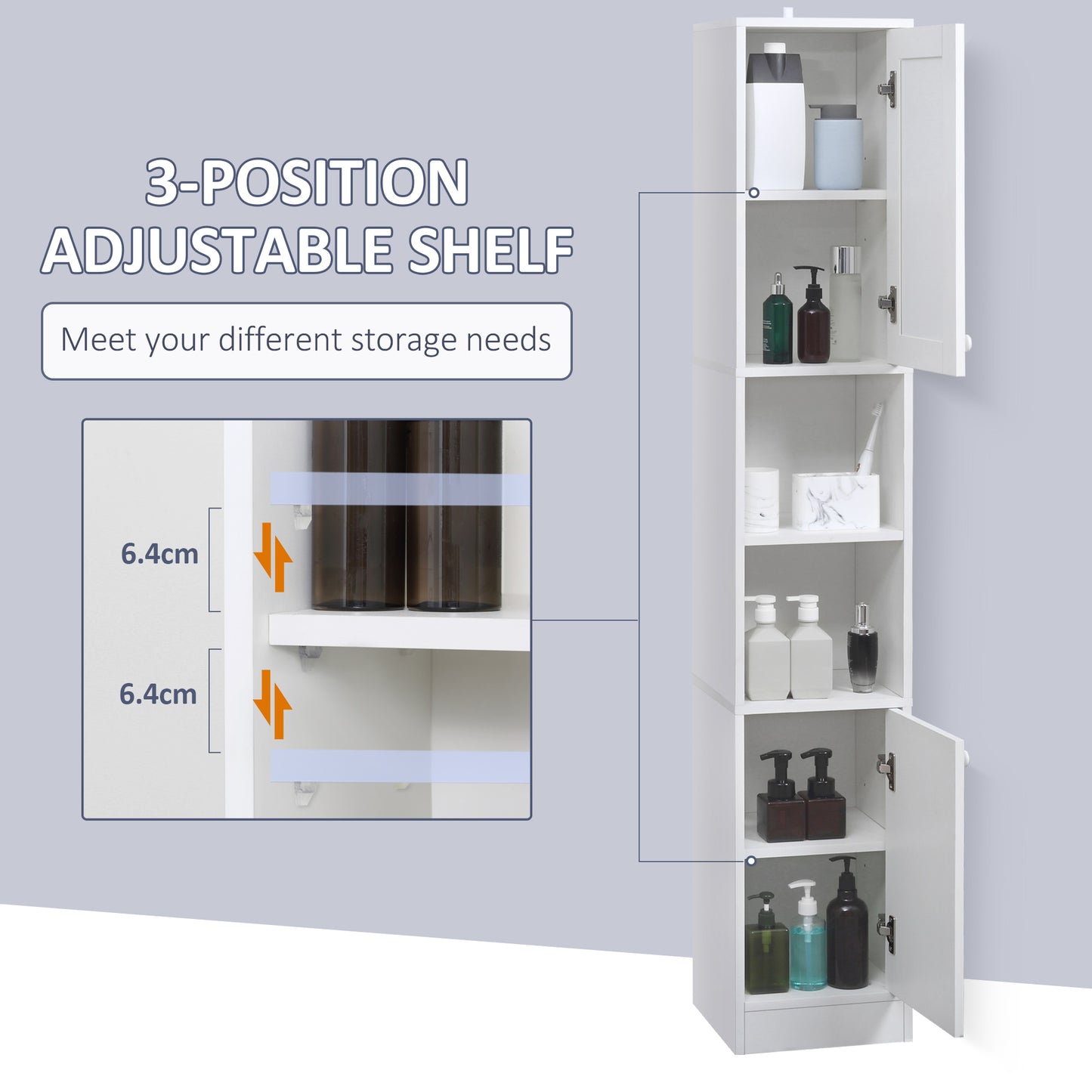Bathroom Floor Cabinet